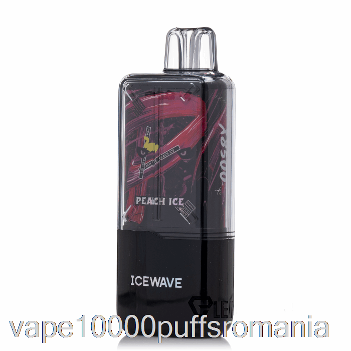 Vape Romania Icewave X8500 Gheata De Piersici De Unica Folosinta
